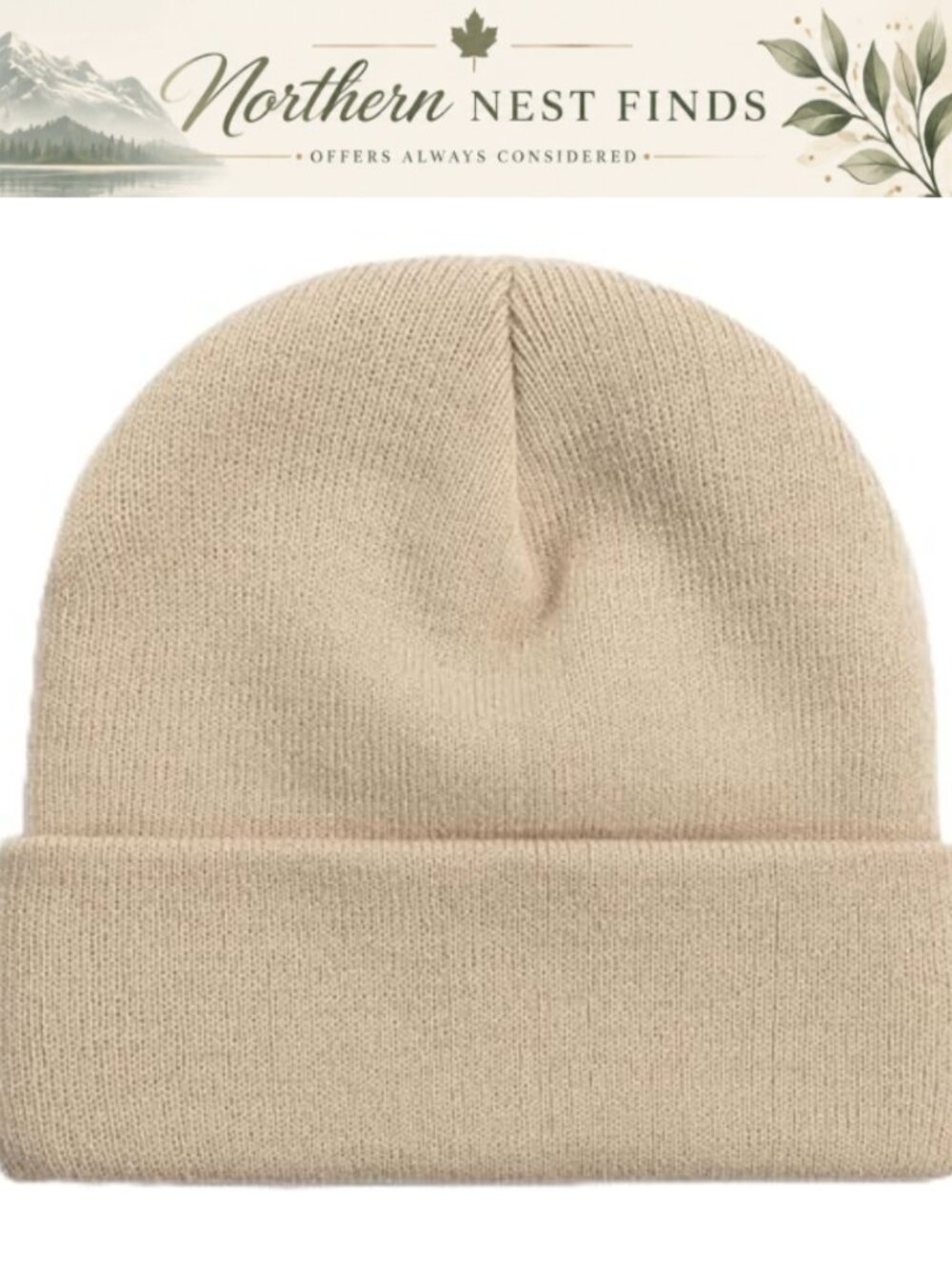 Messy High Ponytail Cable Knit Beanie Skull Cap Winter Warm Hat